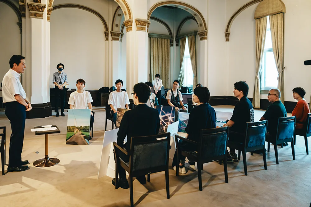 中村知事より「皆さんの感性と発信力で、愛媛を楽しく盛り上げてもらいたい」と激励を受けました