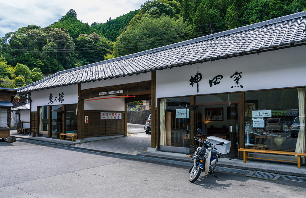 道の駅日吉夢産地の入り口
