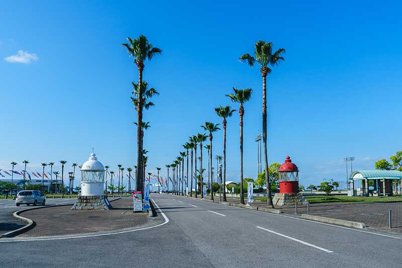 瀬戸内を楽しめる海辺のリゾート。マリンパーク新居浜。
