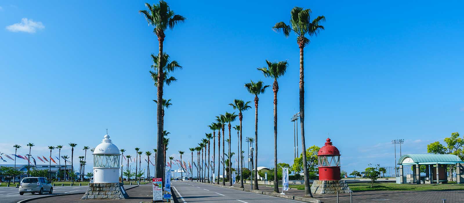 瀬戸内を楽しめる海辺のリゾート。マリンパーク新居浜。