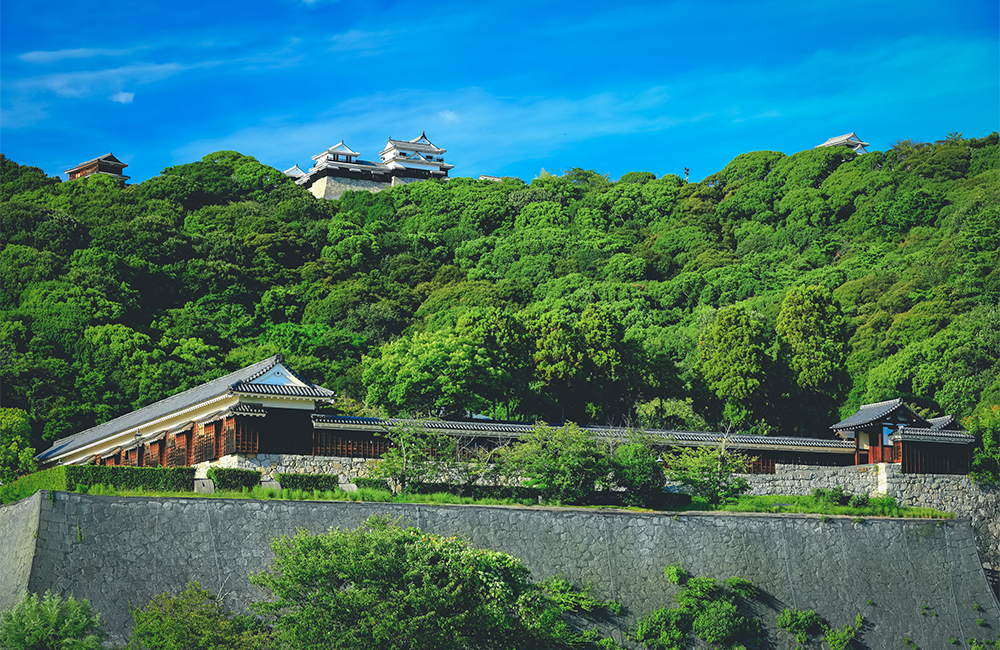 松山城の天守